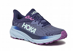 Hoka Challenger 7 - נעלי ספורט נשים הוקה צ'אלנג'ר 7 רחבות בצבע סגול כהה Hoka Challenger 7 - נעלי ספורט נשים הוקה צ'אלנג'ר 7 רחבות בצבע סגול כהה
