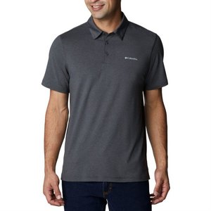 פולו TECH TRAIL POLO shark/blue קולומביה Columbia פולו TECH TRAIL POLO shark/blue קולומביה Columbia