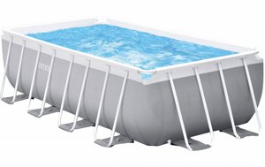 בריכה מלבנית 400X200X122 PRISM עם משאבת פילטר INTEX PRISM 26790 בריכה מלבנית 400X200X122 PRISM עם משאבת פילטר INTEX PRISM 26790