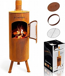 תנור גינה BonFeu BonGiano LP Rust תנור גינה BonFeu BonGiano LP Rust