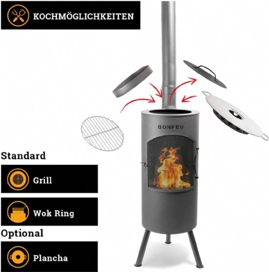 ���� ���� BonFeu BonTino LP Black