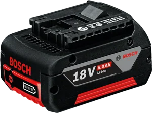 סוללה Li-ion 18V 6Ah ליתיום Bosch בוש סוללה Li-ion 18V 6Ah ליתיום Bosch בוש